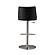 Reagan Black and Silver Adjustable Stool by TOV Furniture
