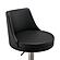Reagan Black and Silver Adjustable Stool by TOV Furniture