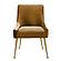 Beatrix Cognac Velvet Side Chair by TOV Furniture