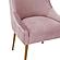 Beatrix Pleated Mauve Velvet Side Chair by TOV Furniture