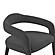 Lucia Black Velvet Dining Chair by TOV Furniture