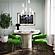 Lucia Green Velvet Dining Chair by TOV Furniture