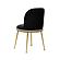 Harley Black Velvet Dining Chair by TOV Furniture