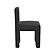 Hazel Black Boucle Dining chair by TOV Furniture