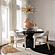 Corralis Cream Linen Dining Chair by TOV Furniture