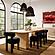 Carmel Black Velvet Dining Chair by TOV Furniture