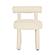 Carmel Cream Velvet Dining Chair by TOV Furniture