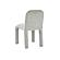 Georgia Light Grey Chenille Dining Chair by TOV Furniture