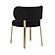 Margaret Black Boucle Dining Chair by TOV Furniture