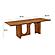 Satra Walnut Rectangular Dining Table by TOV Furniture