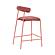 Liliana Mauve Velvet Counter Stool by TOV Furniture