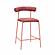 Liliana Mauve Performance Velvet Counter Stool by TOV Furniture