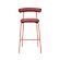 Liliana Mauve Velvet Bar Stool by TOV Furniture