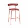 Liliana Mauve Performance Velvet Bar Stool by TOV Furniture