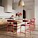 Liliana Mauve Performance Velvet Bar Stool by TOV Furniture