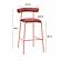 Liliana Mauve Performance Velvet Bar Stool by TOV Furniture