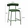 Liliana Forest Green Performance Velvet Counter Stool by TOV Furniture