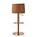 Reagan Cafe Au Lait Houndstooth Adjustable Swivel Stool by TOV Furniture