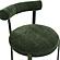Margaret Forest Green Chenille Bolster Back Dining Chair by TOV Furniture