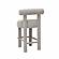 Carmel Black & White Boucle Counter Stool by TOV Furniture