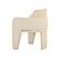 Leo Cream Vegan Leather Dining Chair by TOV Furniture