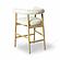 Spara Cream Performance Boucle Counter Stool by TOV Furniture