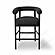 Spara Black Performance Boucle Counter Stool by TOV Furniture