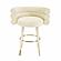 Betty Cream Velvet Counter Stool by TOV Furniture