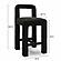 Hazel Black Boucle Counter Stool by TOV Furniture