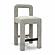 Hazel Grey Boucle Counter Stool by TOV Furniture