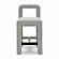 Hazel Grey Boucle Counter Stool by TOV Furniture