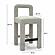 Hazel Grey Boucle Counter Stool by TOV Furniture