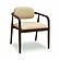 Betsy Taupe Vegan Leather Dining Chair by TOV Furniture