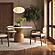 Betsy Taupe Vegan Leather Dining Chair by TOV Furniture