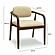 Betsy Taupe Vegan Leather Dining Chair by TOV Furniture