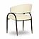 Tatum Cream Performance Vegan Leather Dining Chair by TOV Furniture