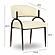 Tatum Cream Performance Vegan Leather Dining Chair by TOV Furniture