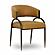 Tatum Tan Performance Vegan Leather Dining Chair by TOV Furniture