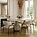 Tatum Taupe Textured Performance Boucle Dining Chair by TOV Furniture