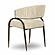 Tatum Taupe Textured Performance Boucle Dining Chair by TOV Furniture