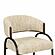 Tatum Taupe Textured Performance Boucle Dining Chair by TOV Furniture