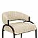 Tatum Taupe Textured Performance Boucle Counter Stool by TOV Furniture