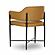 Sezanne Tan Vegan Leather Dining Chair by TOV Furniture