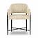 Sezanne Taupe Textured Performance Boucle Dining Chair by TOV Furniture