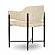 Sezanne Taupe Textured Performance Boucle Dining Chair by TOV Furniture