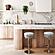 Astro White and Grey Boucle Adjustable Stool by TOV Furniture
