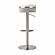 Astro White and Grey Boucle Adjustable Stool by TOV Furniture