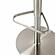 Astro White and Grey Boucle Adjustable Stool by TOV Furniture