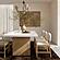 Calla Cream Performance Velvet Dining Chair by TOV Furniture