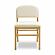 Calla Cream Performance Velvet Dining Chair by TOV Furniture